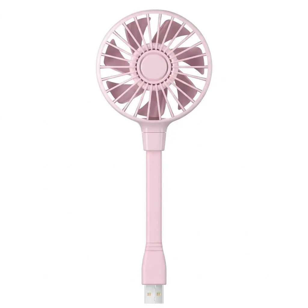 USB Mini Fan Flexible Gooseneck Clip On Desk Fan 3 Speed Quiet for Home Office White tilwbq
